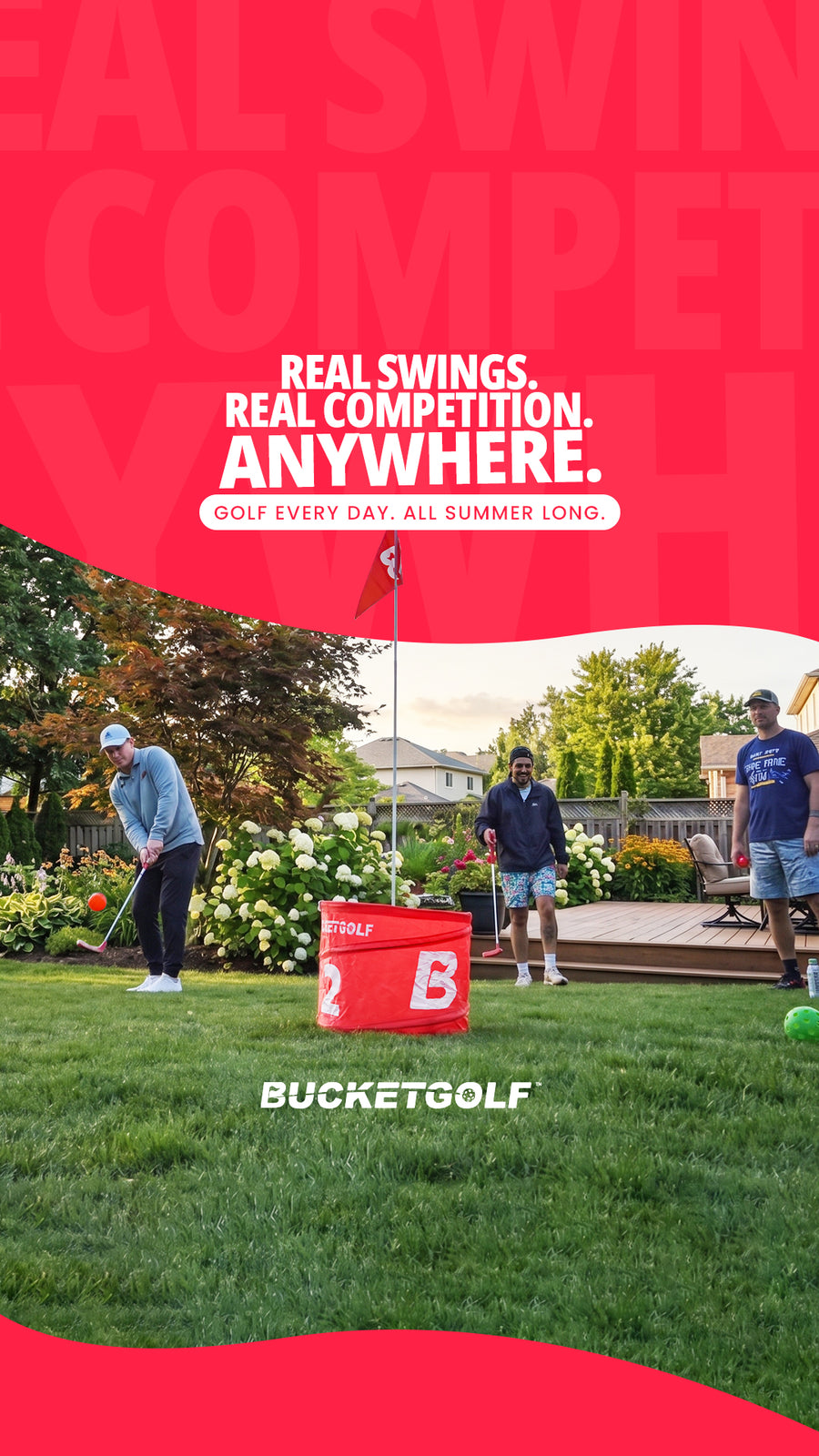 ANYWHERE IS A GOLF COURSE NOW