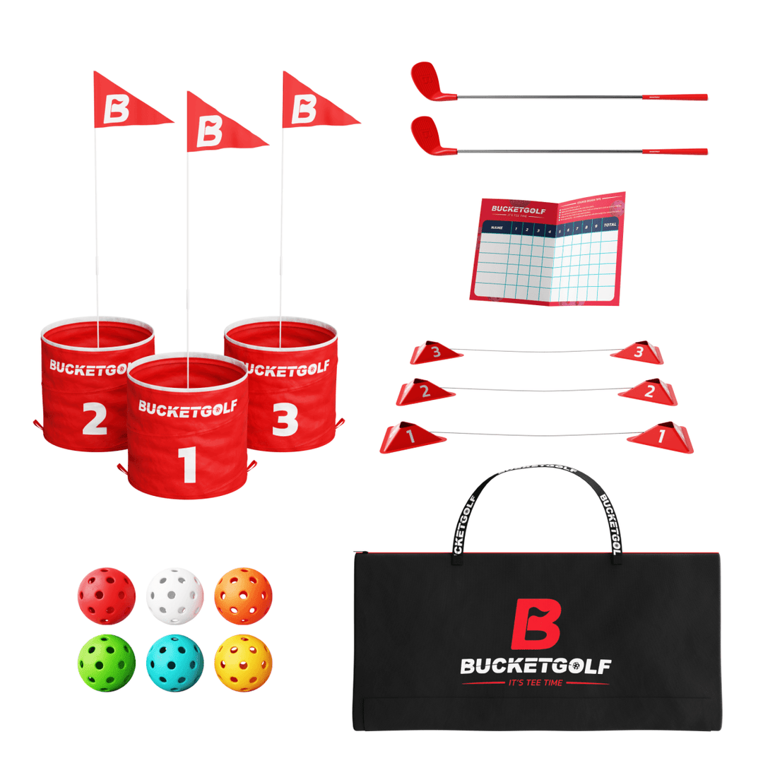 BucketGolf 3 Hole Travel Course - BucketGolf
